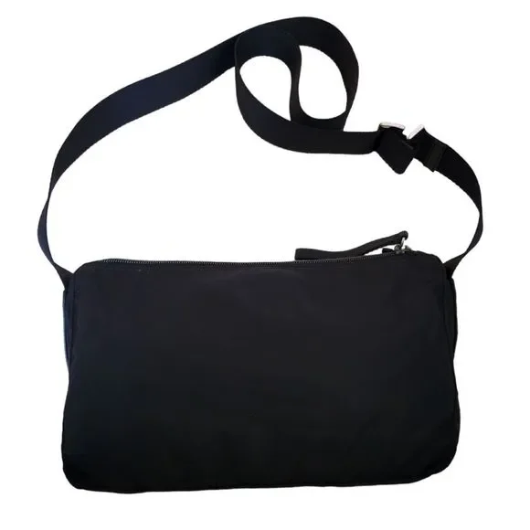 Prada Black Nylon Shoulder Bag Crossbody Bag - Picture 2 of 16